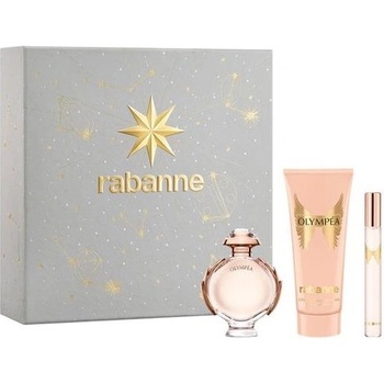 Paco Rabanne Paco Rabanne Olympea Подаръчен комплект за жени Размер EDP 80 ml + 100 ml лосион за тяло + EDP 10 ml