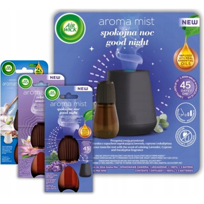 Air wick Aróma vaporizér so sadou náplní 4 x 20 ml