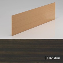 Nábytek Designový cz PD16 07 Dělící panel Komfort 160 x 49 cm kaštan/šedá