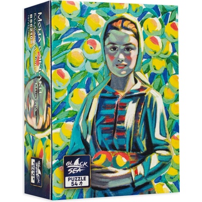 Black Sea Мини пъзел Black Sea от 54 части - Мома с ябълки (BS62108)