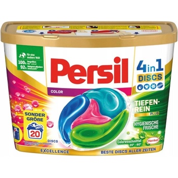 Persil discs Color kapsule na farebné pranie 4v1 20 PD