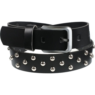 Leather & steel fashion Черен колан - lsf2 11