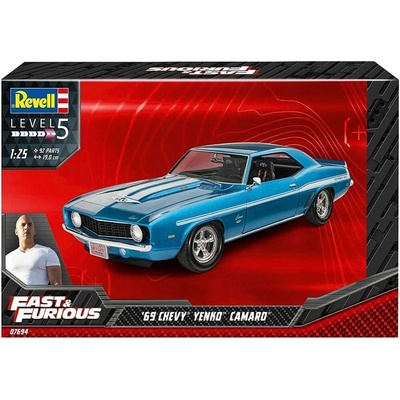 Revell Chevrolet Camaro Yenko 1969 Rychle a zběsilesada 1:25