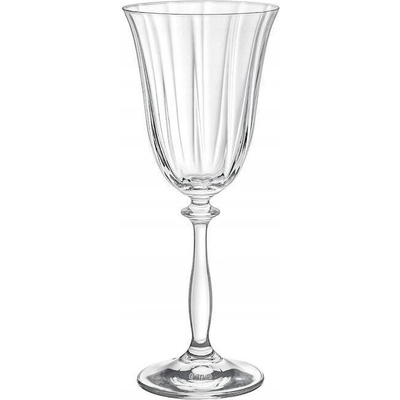 Bohemia Crystal Skleničky na bílé víno bílé 6 x 185 ml
