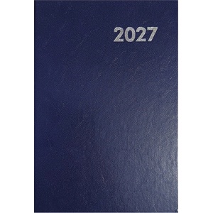 ALISCA Дневник с срокове alisca b/5, ежедневен, с бели листа, син, 2027 (260600/k)