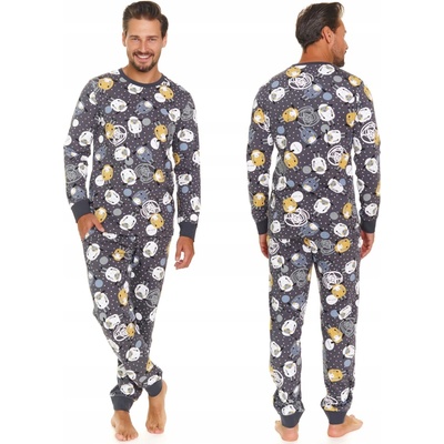 Doctor Nap pánske pyžamo PMB 7109 sheep s dlhým rukávom