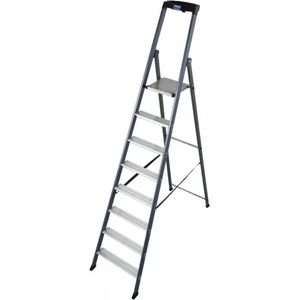 KRAUSE Алуминиева домакинска стълба KRAUSE SePro S 7+1/ 170 см (124227)