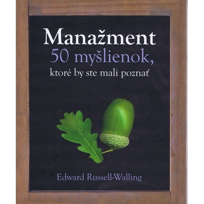 Manažment - Edward Russell-Walling