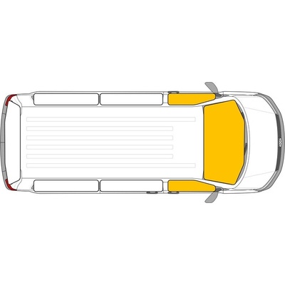 CARBEST Термостелка Isoflex шофьорска кабина за Fiat Ducato, Citroen Jumper, Peugeot Boxer 3 части 1994-2001 (37246)