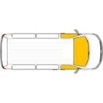 CARBEST Термостелка Isoflex шофьорска кабина за Fiat Ducato, Citroen Jumper, Peugeot Boxer 3 части 1994-2001 (37246)