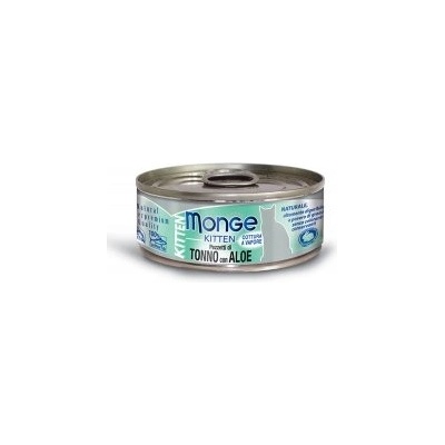 MONGE JELLY Cat Kitten tuniak, aloe 80 g