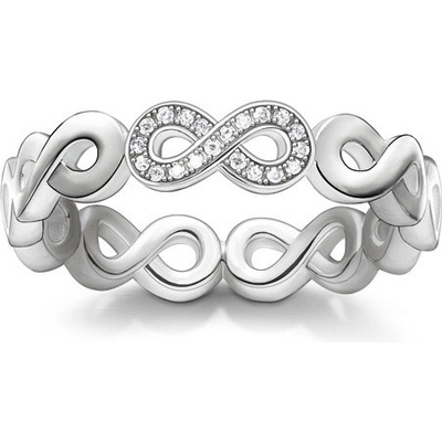 Thomas Sabo Prsten Nekonečno D TR0003 725 14 56 Sterling silver