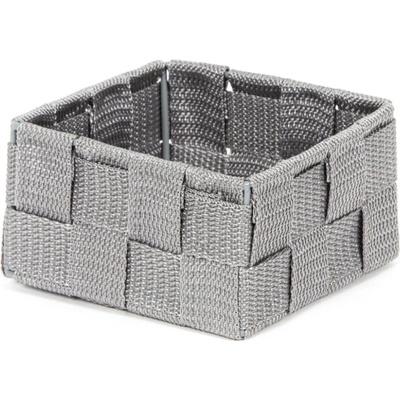 Compactor Úložný organizér do zásuvky TEX košík S 12 x 12 x 7 cm sivý