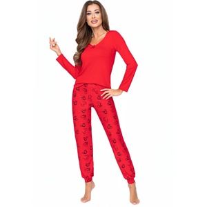 Donna Mika пижамен комплект от две частиV-56650-Red - Червен, размер 44