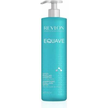 Revlon Professional Equave Detox Micellar Shampoo micelární šampon s detoxikačním účinkem pro všechny typy vlasů 485 ml