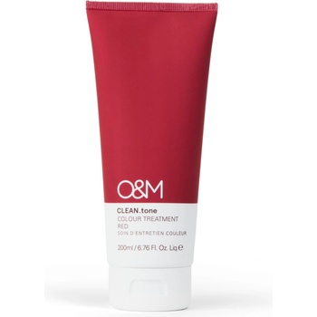 O&M CLEAN. tone Colour Treatment 200 ml оцветяваща кремообразна грижа Red