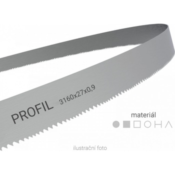 Wikus Pílový pás PROFIL 3160x27x0,9mm pre PMS 270/350 SAD / HAD 3-4