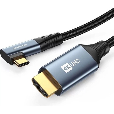 JOYROOM HDMI към USB-C Кабел, Joyroom HDMI Video Cable 2m, Черен (SY-20C1)