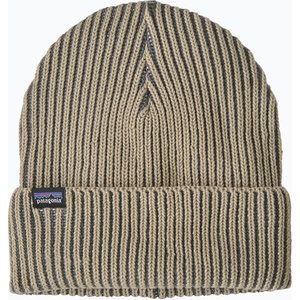 Patagonia Зимна шапка Patagonia Fishermans Rolled Beanie contrast stripe: weathered stone