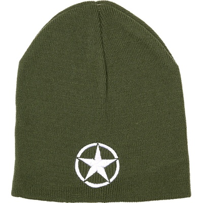 Fostex zimná čiapka beanie Allied Star olivová