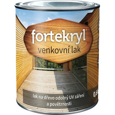 Fortekryl Lak na dřevo venkovní 0,6 l matný