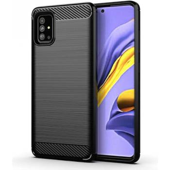 iPaky Гръб Ipaky Carbon за Samsung Galaxy A71 - Черен