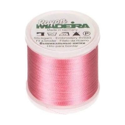 Vyšívací nit Madeira Rayon č. 40 (200m) barva 1116 cotton candy