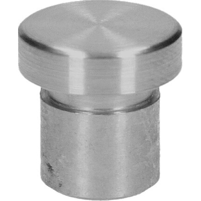 Ukončení na trubku ø 12 mm, plný materiál, AISI 304