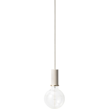 ferm LIVING Висяща лампа Socket Pendant малка светлосива (5110)