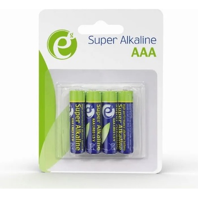 Gembird Батерия Gembird ААA LR03 1.5V Alkaline, 4 бр. блистер (EG-BA-AAA4-01)