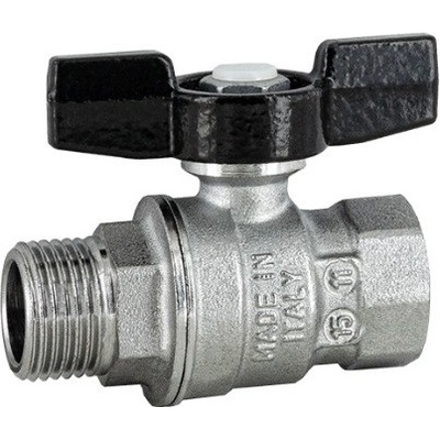 Officine Rigamonti AUREA Kulový kohout MF Motýl 3/4", PN35, Tmax 140°C OR.1115.020