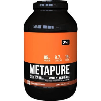 QNT MetaPure ZeroCarb Whey Isolate [2000 грама] Белгийски Шоколад