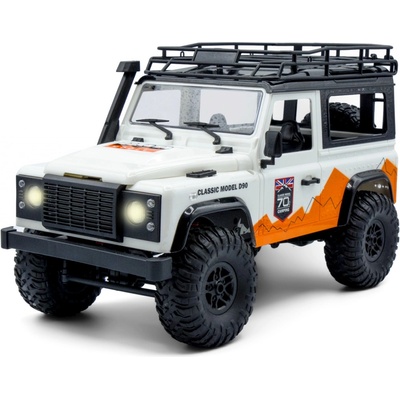 RMT models RC auto Land Rover Trail RTR 4WD biela + náhradná batéria 1:12