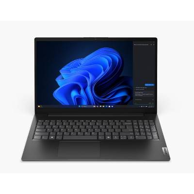 Лаптоп Lenovo V15 G5 Intel Core i3-1315U, 6C (up to 3.3GHz, 10MB), 16GB SODIMM DDR5-5200, 512GB SSD, 15.6" FHD (1920x1080) IPS AG, Intel UHD Graphics, HD 720p Cam, WLAN, BT, 3 cell, DOS, 3Y CCI (83HF00GCBM)