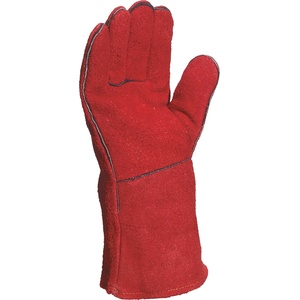 Delta Plus Delta ca515r / Кожени ръкавици за заваряване - червени 10 (ca515r10)