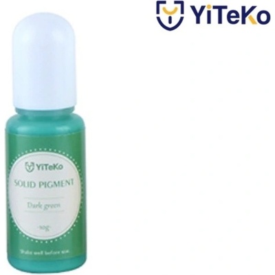 YiTeKo Tekutý pigment Solid 11 tmavě zelená 10 ml – Zboží Mobilmania