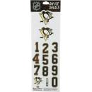 Sportstape ALL IN ONE HELMET DECALS - PITTSBURGH PENGUINS
