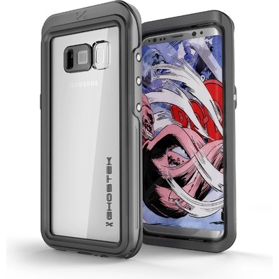 Ghostek Atomic 3 Waterproof Case - ударо и водоустойчив кейс за Samsung Galaxy S8 Plus (черен)
