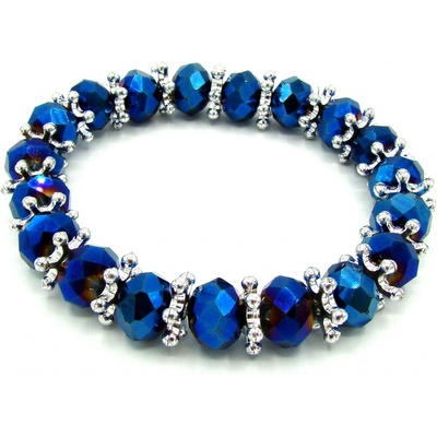 Steel Jewelry náramek náramek MODRÝ BNR240172