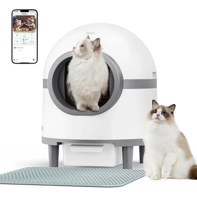 Nuxie Chytrý samočistící box smart wifi apka 60l / 54 x 54 x 63 cm