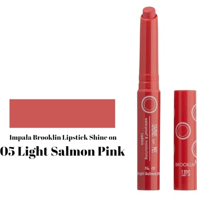 IMPALA Cosmetics BROOKLYN дълготраено червило, Shine on Me, Номер 05, Light Salmon Pink