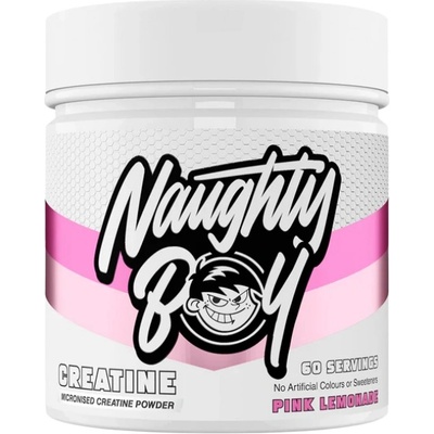 Naughty Boy Creatine Micronized Powder - Flavoured [300 грама] Розова лимонада