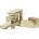 Cersanit S951-378 - Златен смесител за вана LARGA (CS0051)