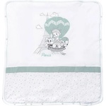 Bambino Casa Памучно одеяло с пълнеж Bambino Casa - Paris, Mint, 80 х 85 cm (3200) - ozone