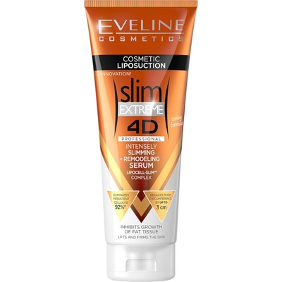 Slim Extreme 4D Серум за липосукция и отслабване, 250 ml