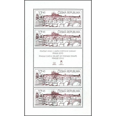 Česká pošta (2010) PL 631 ** - Česká republika - Pražský hrad v umění