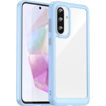 HQWear Калъф Outer Space за Samsung Galaxy A56 Cover с гъвкава рамка - син (5907769371745)