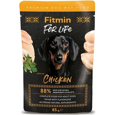 Fitmin For Life Adlt Kuracia s bylinkami 85 g