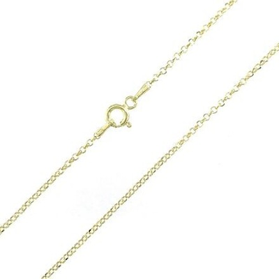 InfinitySilver Stříbrný pozlacený řetízek C1425020G50