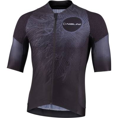 Nalini Мъжка фланелка с къс ръкав за колоездене Nalini Dyneema Jersey Cycling jersey - Black (056-4010-0114)